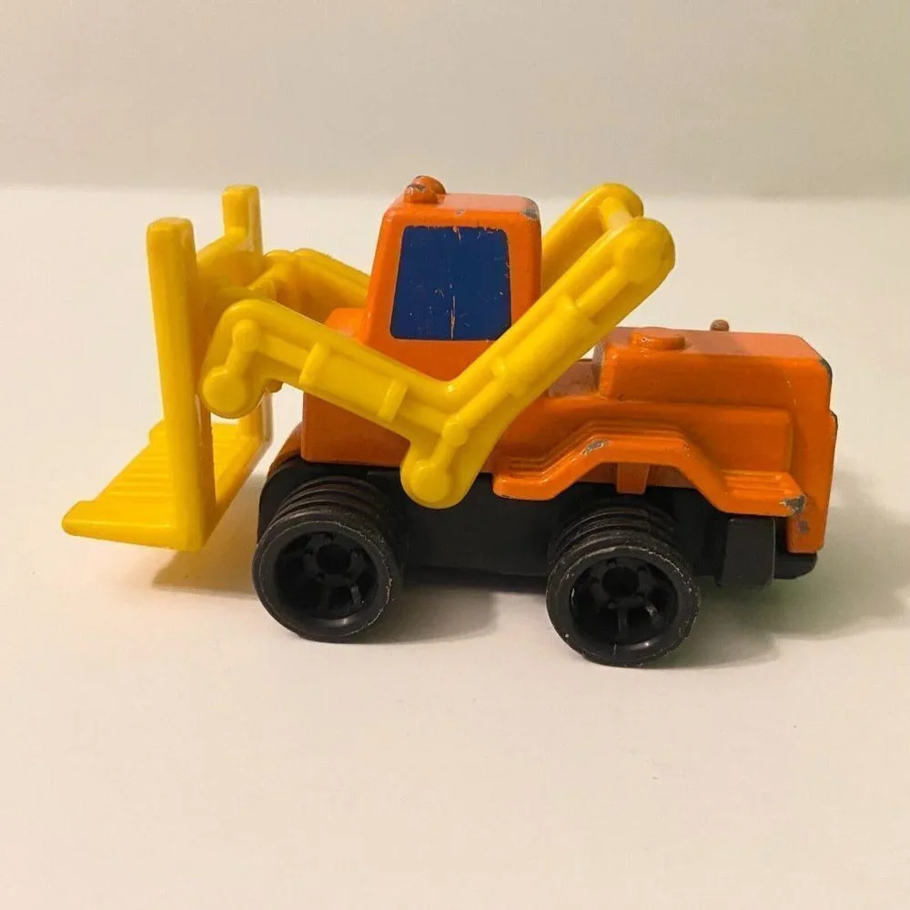 Vintage 1979 Mattel First Wheels Forklift Truck Toy Vehicle Diecast and Plastic